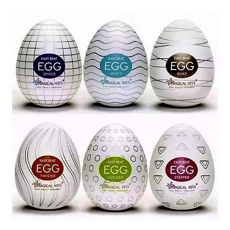 Egg Magical Kiss Masturbador Masculino Unidade