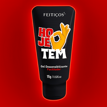 Gel Dessensibilizante Anestésico Hoje Tem  15 Gramas
