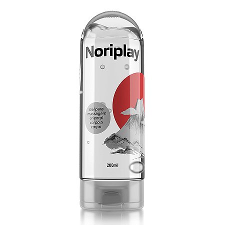 Noriplay - Gel para Massagem Oriental Corpo a Corpo + Lençol de Brinde