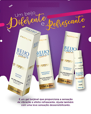 Beijo Grecus Ice Gel Eletrizante