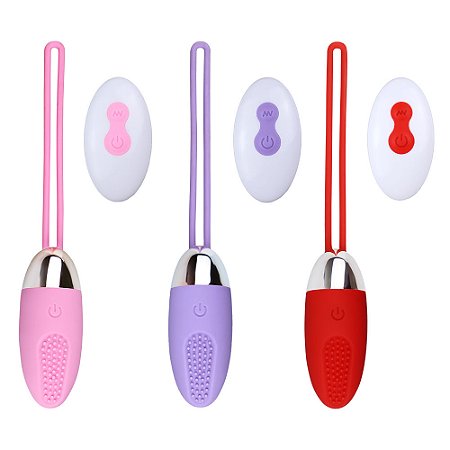 Power Bullet  Com 10 Modos De Vibração Com Controle a Distância Carregamento USB