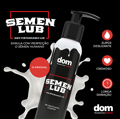 Lubrificante Semen Lub Neutro/ Morango