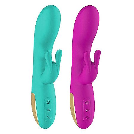 Vibrador de Ponto G e Clitóris - Crazy Rabbit