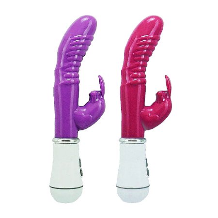 Vibrador com Duplo Motor , 12 Intensidades, A PILHA