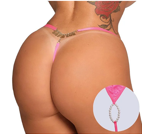 Calcinha Fio Dental Tailandesa com Frases - Cores