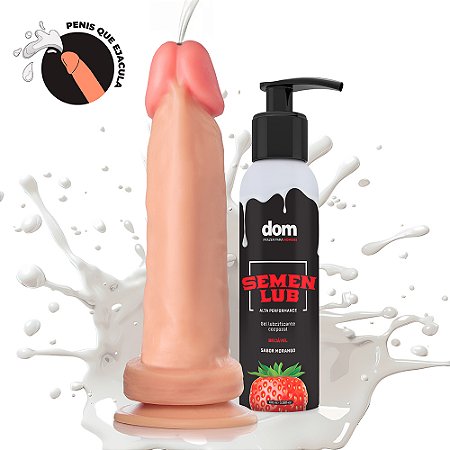 Kit Splash - Penis Realistico que Ejacula Vários Modelos