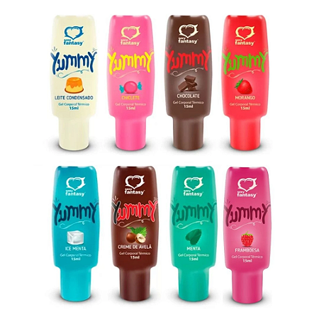 Gel Para Sexo Oral Termico Comestível Yummy 15 Gramas