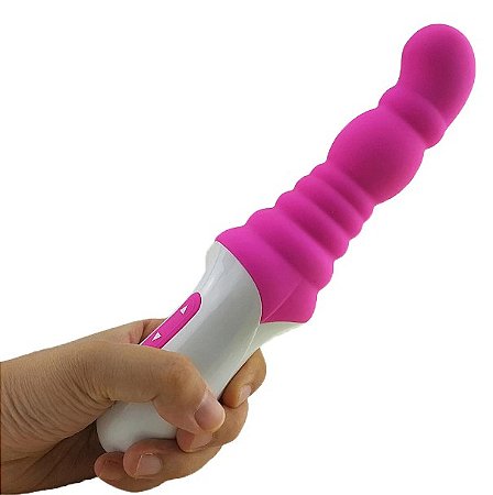 Vibrador Pulsador com Curvatura Ponto G Recarregável