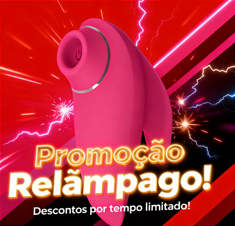 Sugador de Clitóris Potente, Com Alça, Carregamento USB, 10 Intensidades
