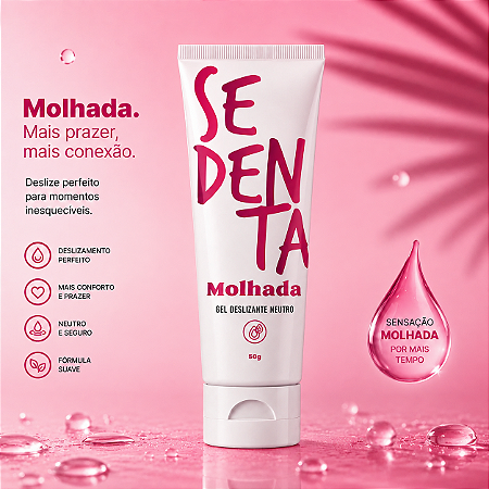 Lubrificante Ultra Deslizante Sedenta Molhada 50 Gramas