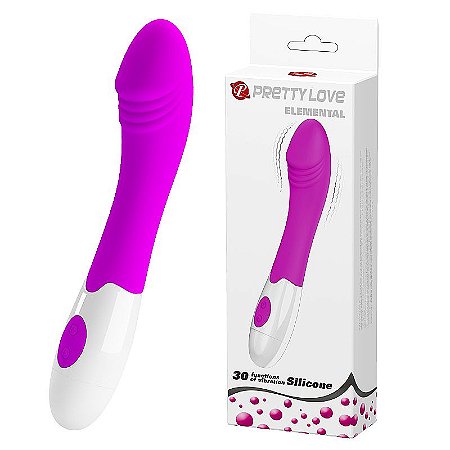 Vibrador e Estimulador de Ponto G PRETTY LOVE - 30 Vibrações, A PILHA