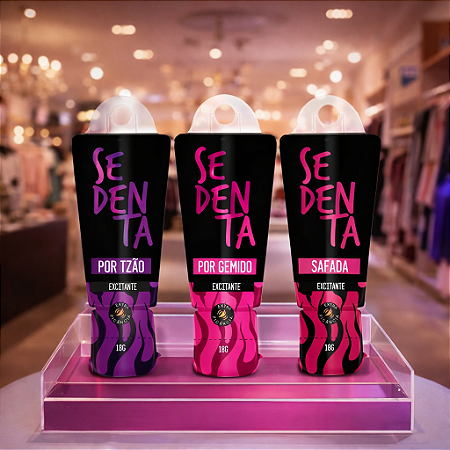 Gel Excitante Comestível Beijável Sedenta - 18 Gramas