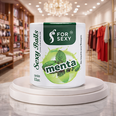 Bolinha Explosiva Beijável Hot Sexy Balls com 3 Unids