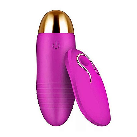 Power Bullet com 20 Intensidades com Controle a Distância, Carregamento USB