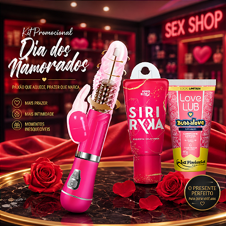 Kit Promocional Dia dos Namorados 3 - Compre Mais e Pague Menos