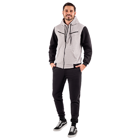 Conjunto Blusa e Calça de Moletom