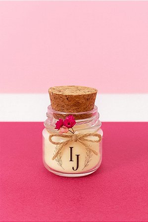 Vela aromática - 40g - personalizada - Unidade