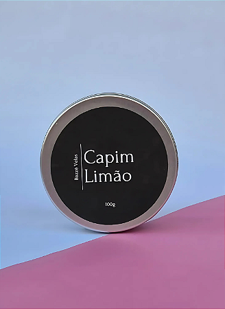 Vela aromática - Capim Limão - Lata de alumínio - 100ml