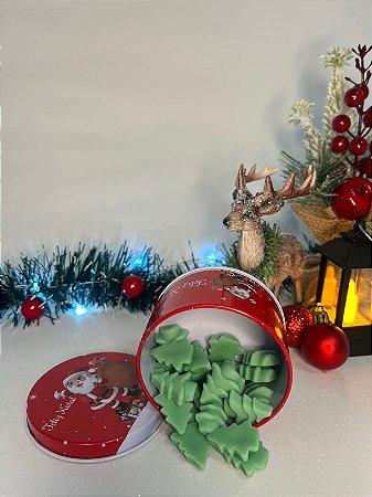 Wax Melt - Lata de Natal - 50g - Noite de natal