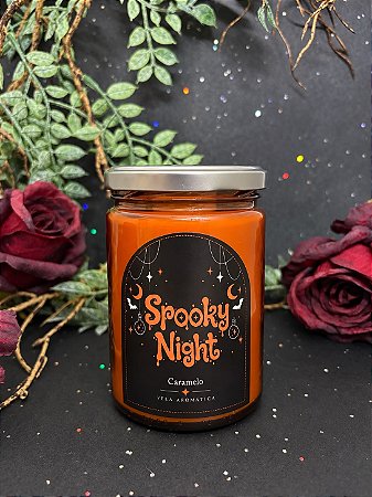 Vela Aromática Halloween - Caramelo - 360g