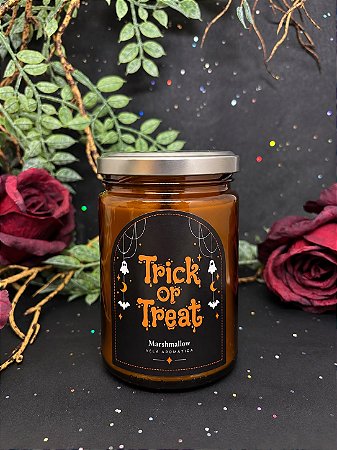 Vela Aromática Halloween - Mashmallow - 360g