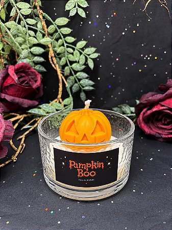 Vela Aromática Halloween - Bolo de Abóbora - 200g