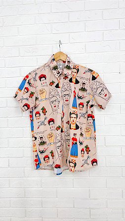Camisa Frida Colorida