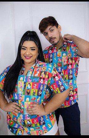 Camisa Personagens Disney