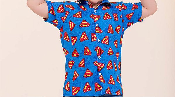 Camisa Superman Infantil