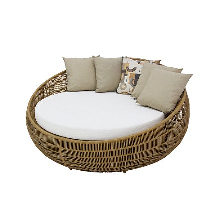 Chaise Essencial 1,50m em Fibra Sintética Trama em Cordão