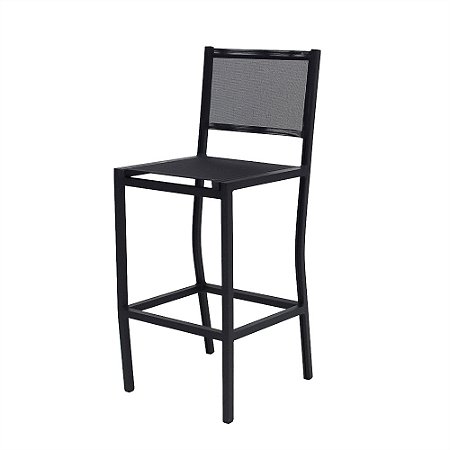 Banqueta Frésia em Tela Sling sem Braços