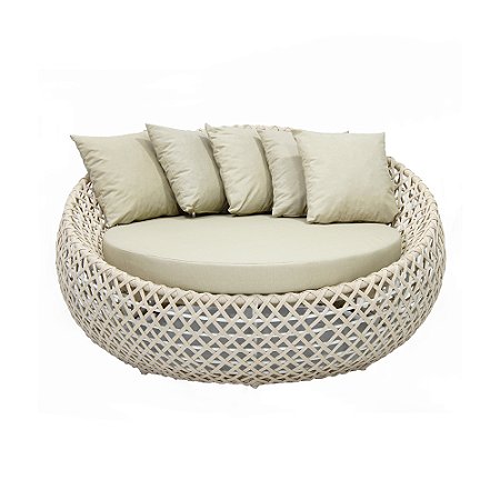 Chaise Essencial em Corda Náutica e Alumínio