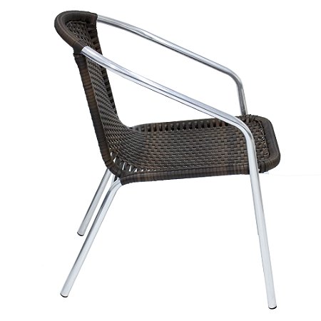 Jogo de Mesa e cadeira de alumínio e fibra sintética Girassol – Aicasa