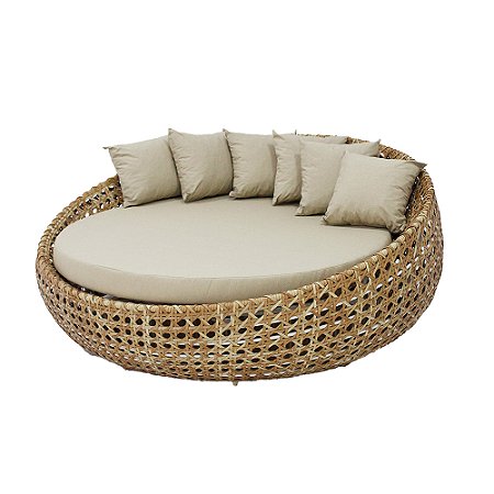 Chaise Essencial 1,80m em Fibra Sintética e Alumínio