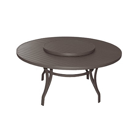 Mesa Ripada 1,60m com Giro Externo em Alumínio