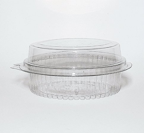 150 Unid Embalagem Pote Doce Redondo Tampa Articulada Packform® PF 640