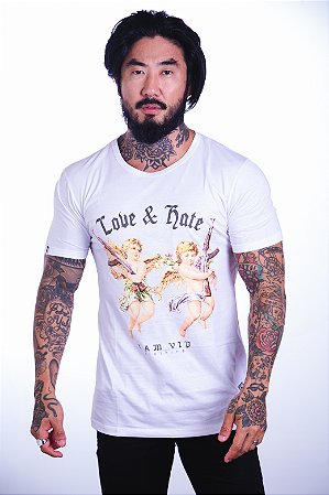 CAMISETA I AM VIP BRANCA - ANJOS AK