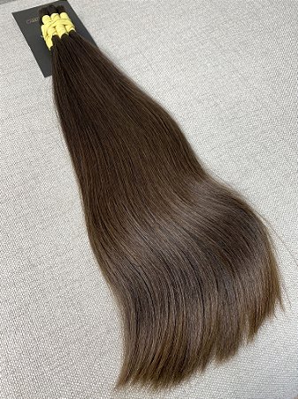 Cabelo Brasileiro do Sul Liso Loiro Natural 38cm 132g (fio de criança)
