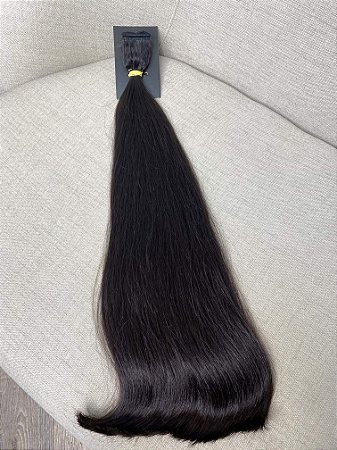 Rabo Brasileiro Liso Castanho Médio 60cm 106g
