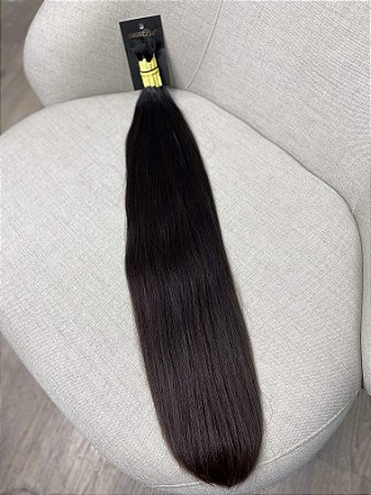 Cabelo Brasileiro Liso Castanho Claro 70cm