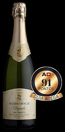 Espumante Maximo Boschi Biografia Extra Brut Safra 2017