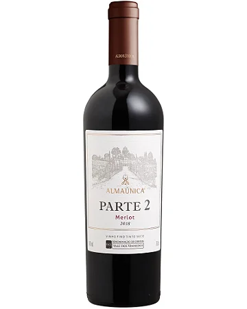 Vinho Almaúnica Parte 2 2018 Merlot