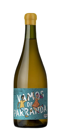 Vinho Vamos de Parranda Trebbiano Skin Contact Laranja Natural Orgânico
