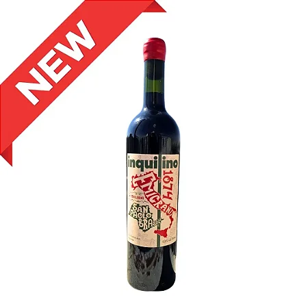 Vinho Tinto Inquilino Emigranti Sangiovese Vinícola Cristófoli Bento Gonçalves Rio Grande do Sul Brasil