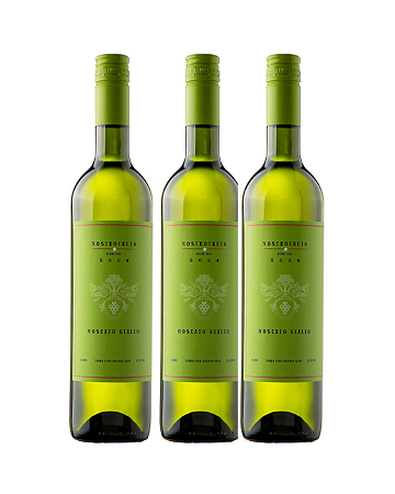 PROMOÇÃO TRIO de Vinhos Brancos Nostrofruto Moscato Giallo | Mato Penso | Flores da Cunha | Serra Gaúcha