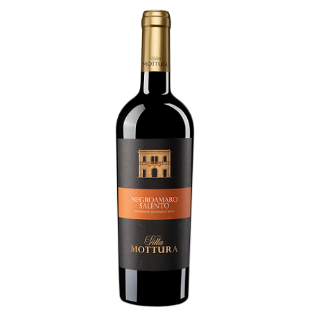 Vinho Tinto Orgânico Italiano Negroamaro Salento IGT Villa Mottura