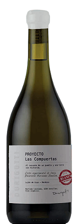 Vinho Branco Argentino Durigutti Proyecto Las Compuertas Orgânico e Vegano Marsanne e Semillon
