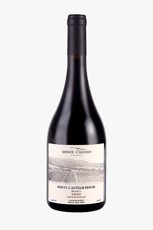 Vinho Monte Castelo Syrah dupla poda Goiás