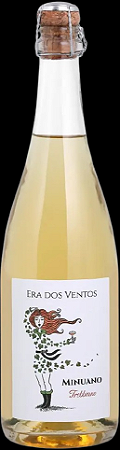 Espumante Natural Laranja Era dos Ventos Minuano Trebbiano Nature Orgânico e Vegano