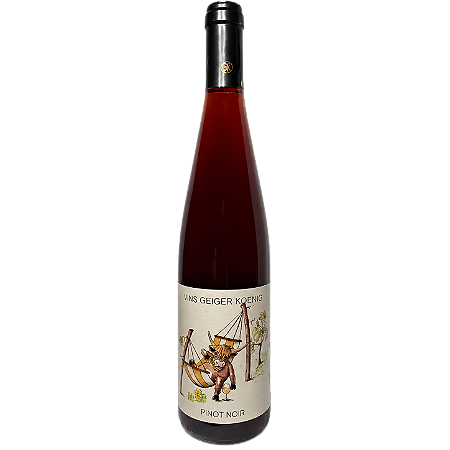 Vinho Pinot Noir GlouGlou Domaine Geiger Koenig AOC Alsace França